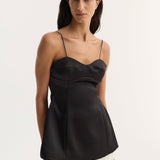ROHE - Bustier top | black