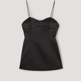 ROHE - Bustier top | black