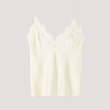 ROHE - Lace silk camisole | cream