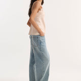 ROHE - Lace silk camisole | rose