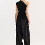 ROHE - Off-shoulder top | black