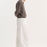 ROHE - Compact knitted polo | mud melange