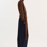 ROHE - Wide leg silk trousers | night