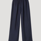 ROHE - Wide leg silk trousers | night
