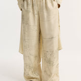 ROHE - Wide leg silk trousers | Amsterdam