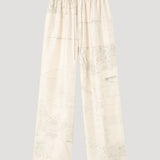 ROHE - Wide leg silk trousers | Amsterdam