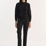 ROHE - Cigarette leg trousers | black