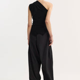 ROHE - Loose fit track pants | black