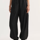 ROHE - Loose fit track pants | black