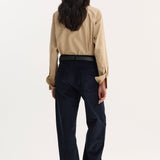 ROHE - Relaxed corduroy trousers | night