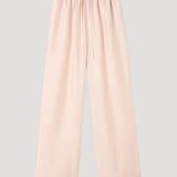 ROHE - Relaxed silk trousers | rose