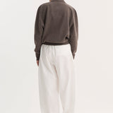 ROHE - Loose fit track pants | optic white