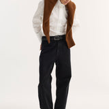 ROHE - Baggy fit denim | black