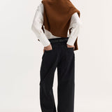 ROHE - Baggy fit denim | black