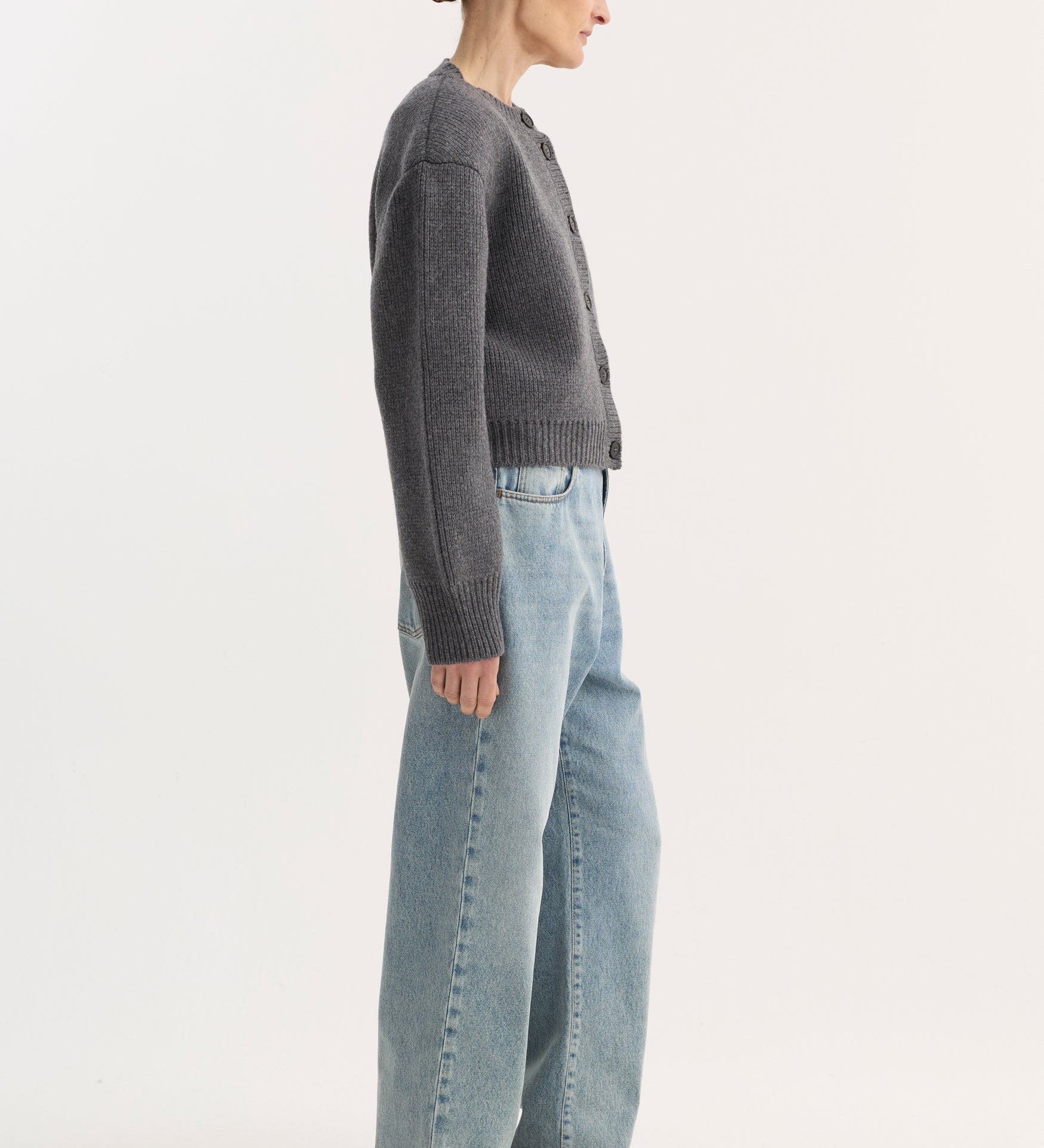 ROHE - Baggy fit denim | classic blue