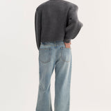 ROHE - Baggy fit denim | classic blue