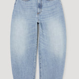 ROHE - Fransje - Sculptural denim trousers | classic blue