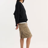 ROHE - Pencil skirt printed cow | cheetah