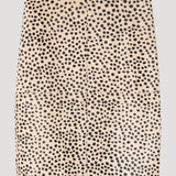 ROHE - Pencil skirt printed cow | cheetah