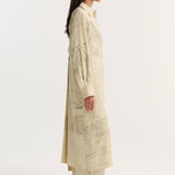 ROHE - Silk open back wrap dress | Amsterdam