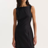 ROHE - Voluminous dress | black