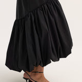 ROHE - Voluminous dress | black