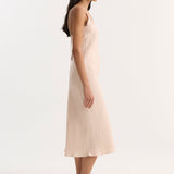 ROHE - Lace slip dress | rose