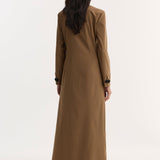 ROHE - Mandarin Dress | mocha