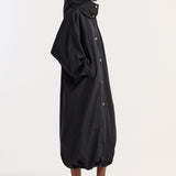 ROHE - Parachute silk - blend coat | black