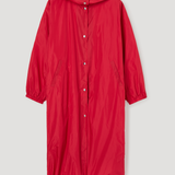 ROHE - Parachute silk - blend coat | red