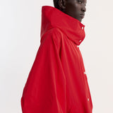 ROHE - Parachute silk - blend coat | red