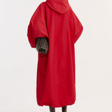 ROHE - Parachute silk - blend coat | red