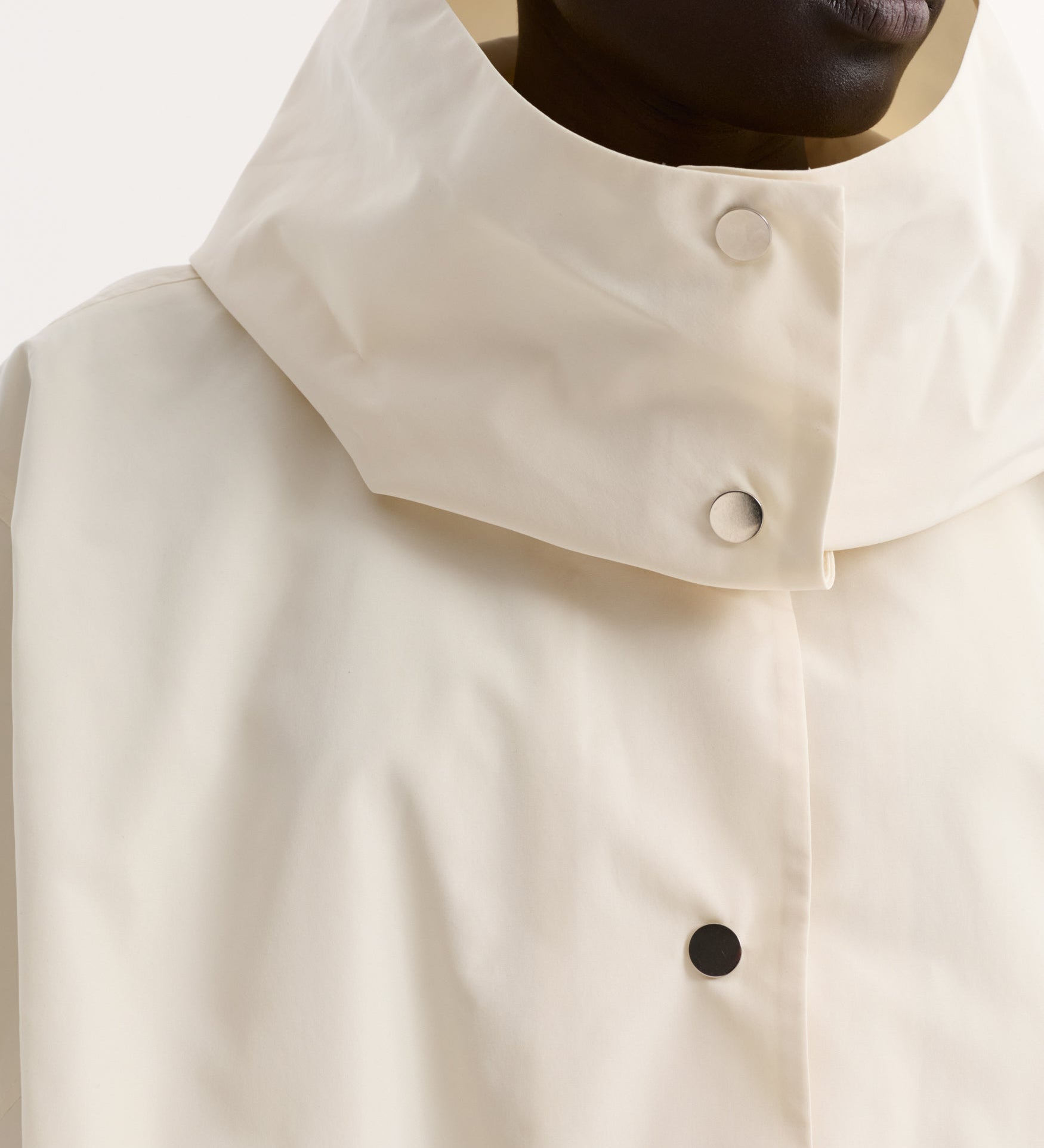 ROHE - Volume silk - blend jacket | cream