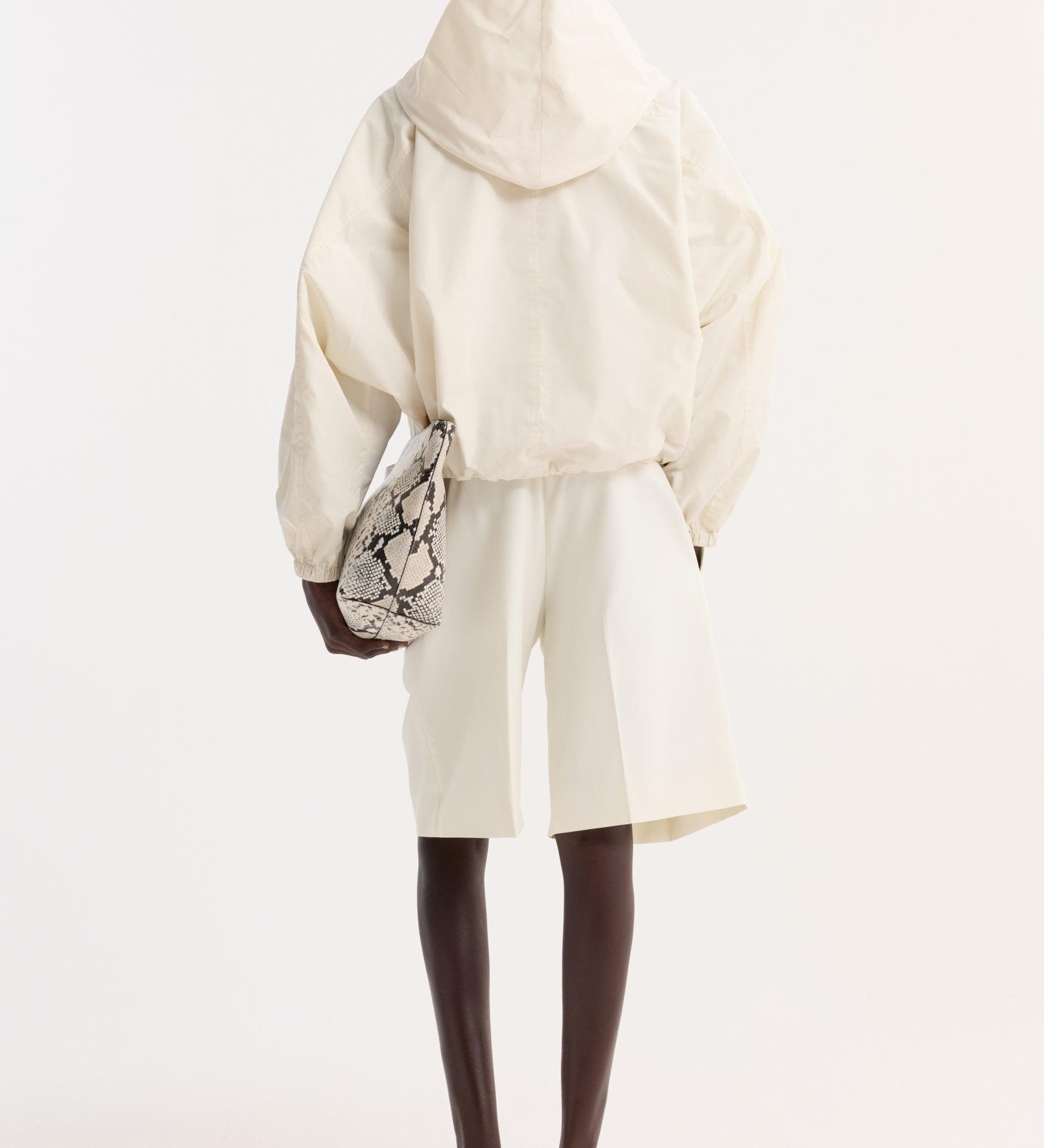 ROHE - Volume silk - blend jacket | cream