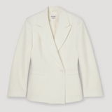 ROHE - Hourglass shaped blazer | off white