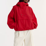 ROHE - Volume silk - blend anorak | red