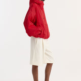 ROHE - Volume silk - blend anorak | red