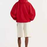 ROHE - Volume silk - blend anorak | red