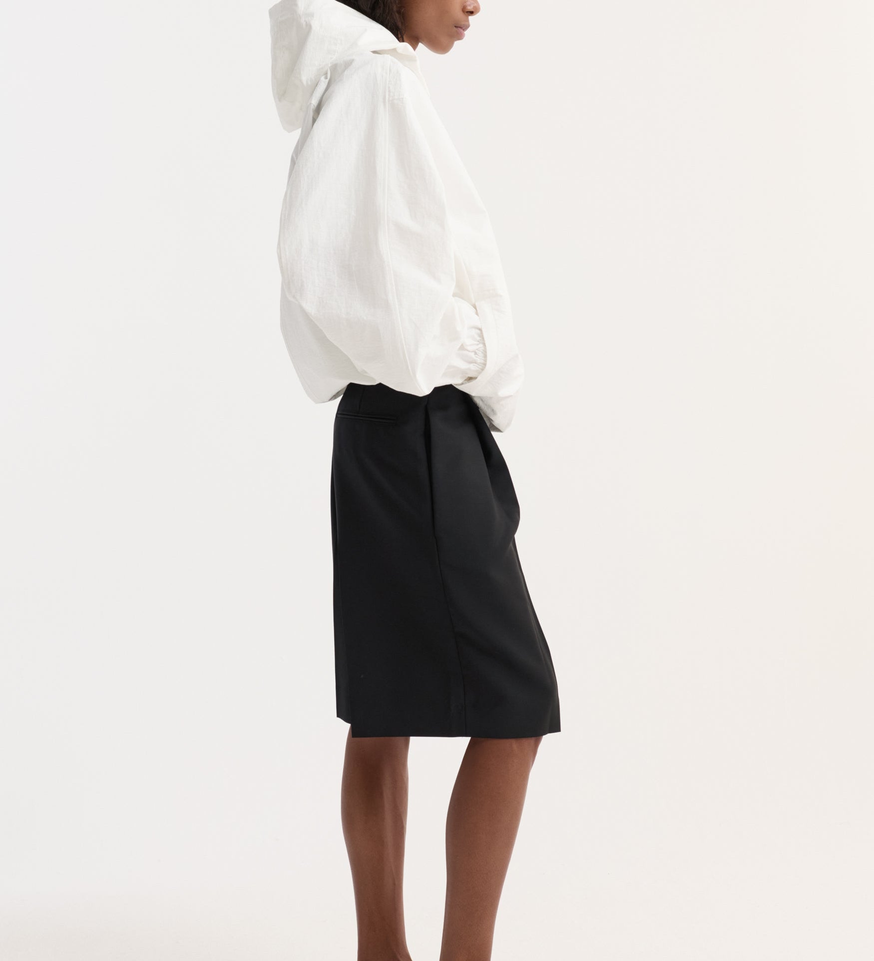 ROHE - Textured cotton - blend anorak | optic white