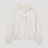 ROHE - Textured cotton - blend anorak | optic white
