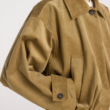 ROHE - Corduroy blouson jacket | beige