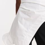 ROHE - Reimagined one shoulder top | optic white