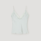 ROHE - Lace silk camisole | foam