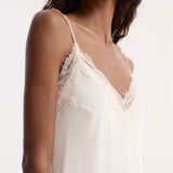 ROHE - Lace camisole | off white