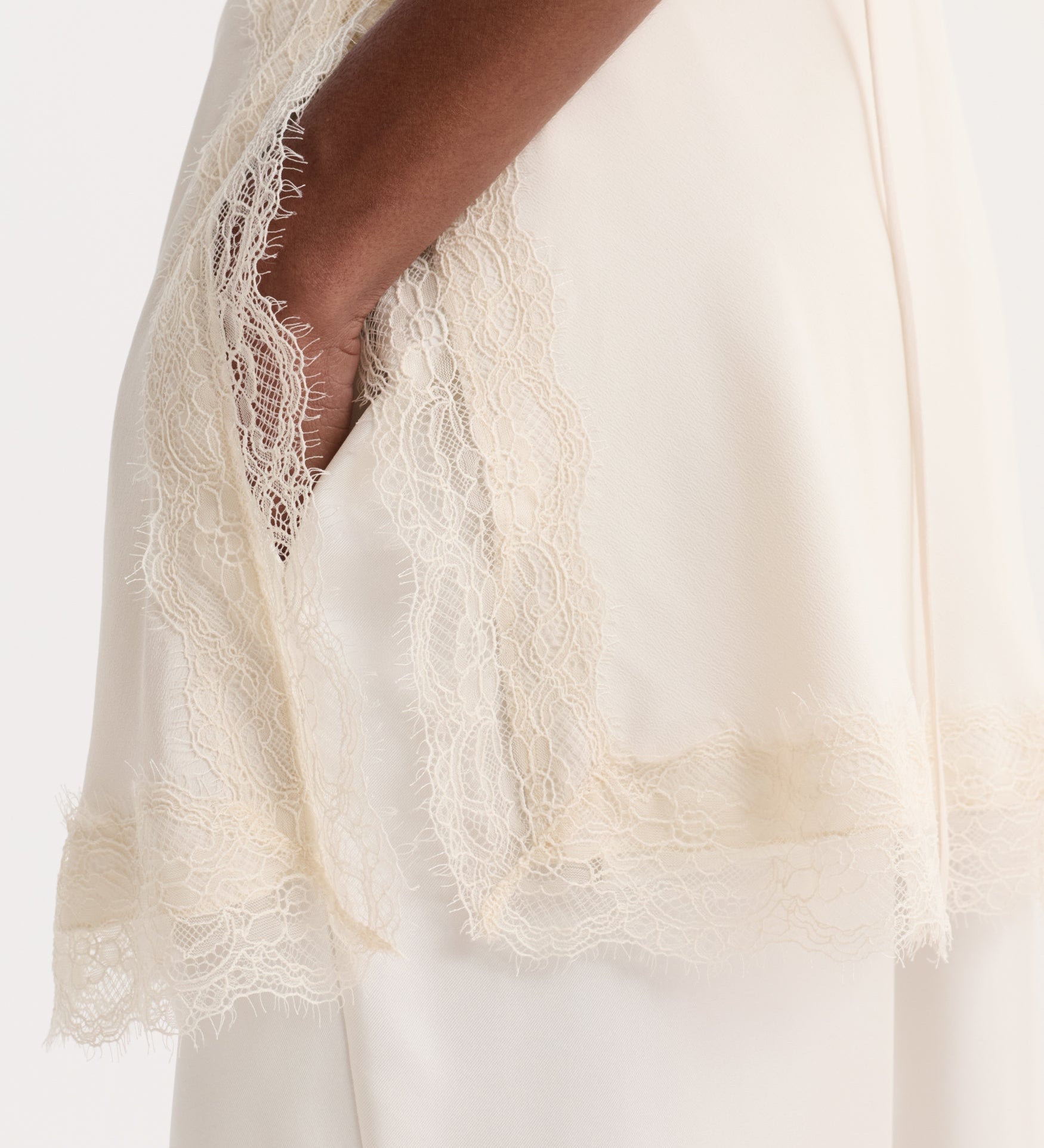 ROHE - Lace camisole | off white