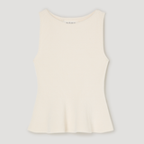 ROHE - Sculptural knitted top | cream