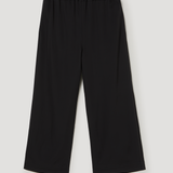 ROHE - Cropped wide leg trousers | black