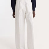 ROHE - Classic baggy chino | optic white
