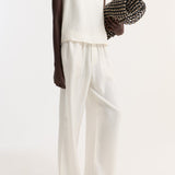 ROHE - Silk pyjama trousers | cream