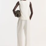 ROHE - Silk pyjama trousers | cream